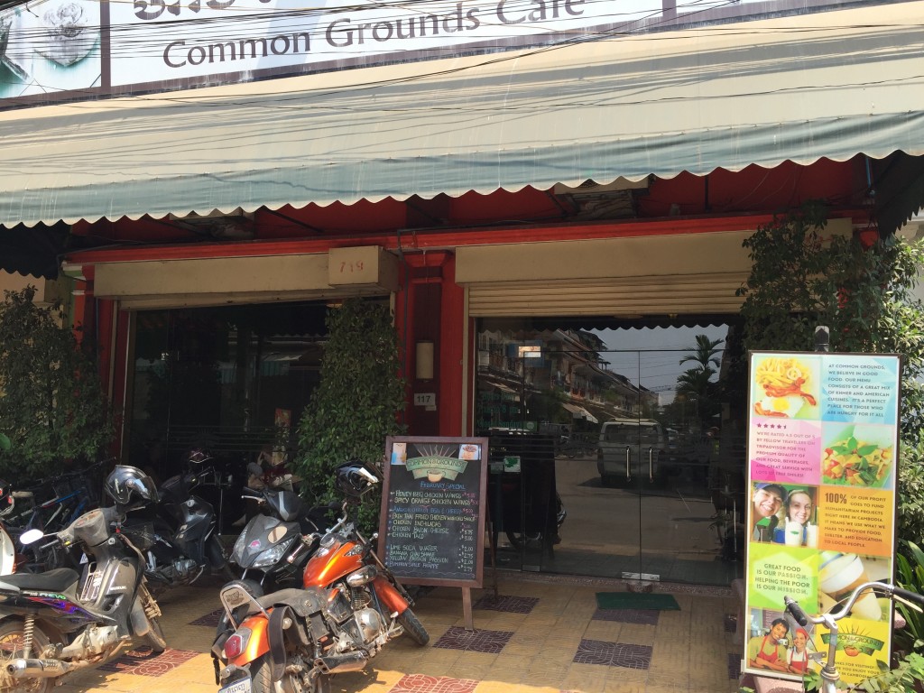 シェムリアップのオススメ無料WiFiスポット第4位Common Groundの外観