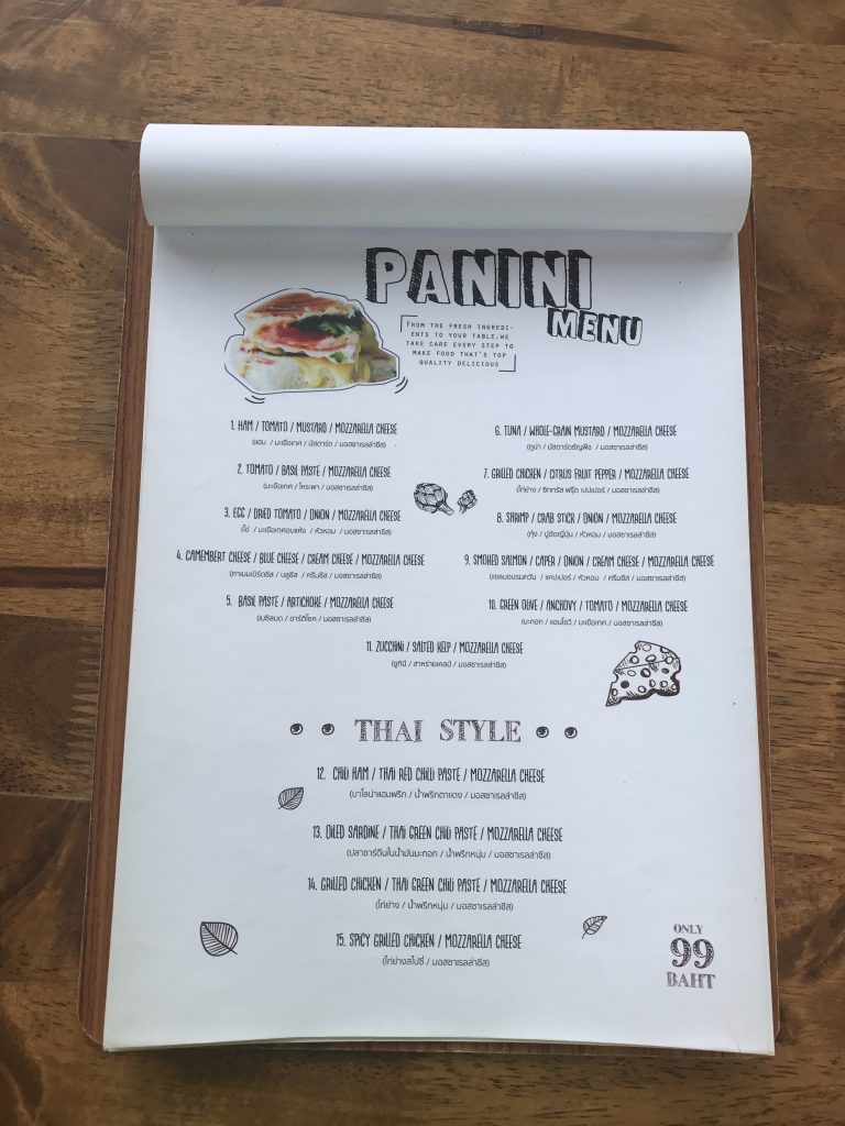 【Soi5】チェンマイ ニマンヘミンのお洒落カフェのパニーニが絶品✨