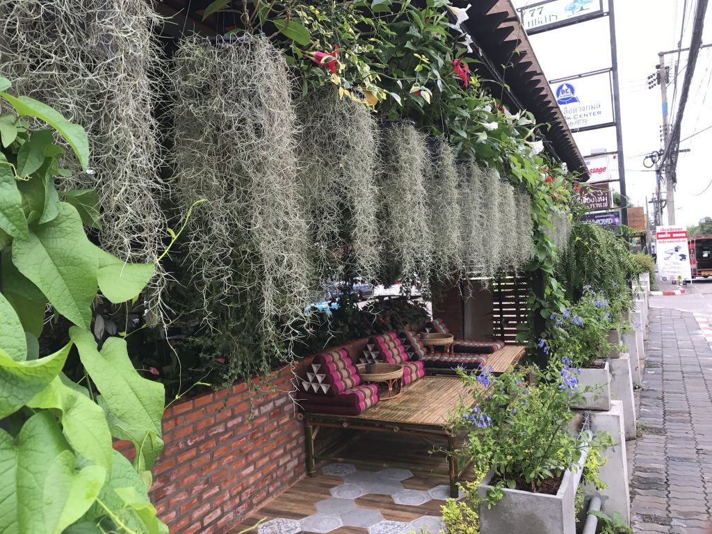ターペー門近くの可愛いカフェ「Flower Coffee」
