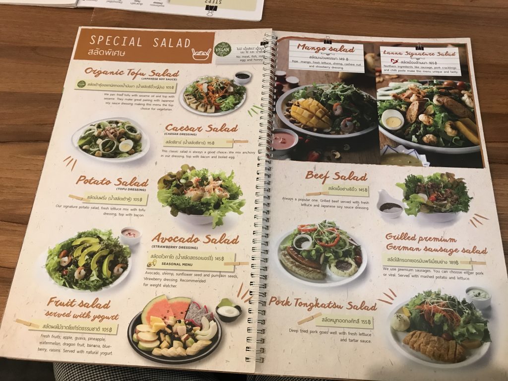 チェンマイで野菜尽くし🌟 地元で人気のSalad Concept