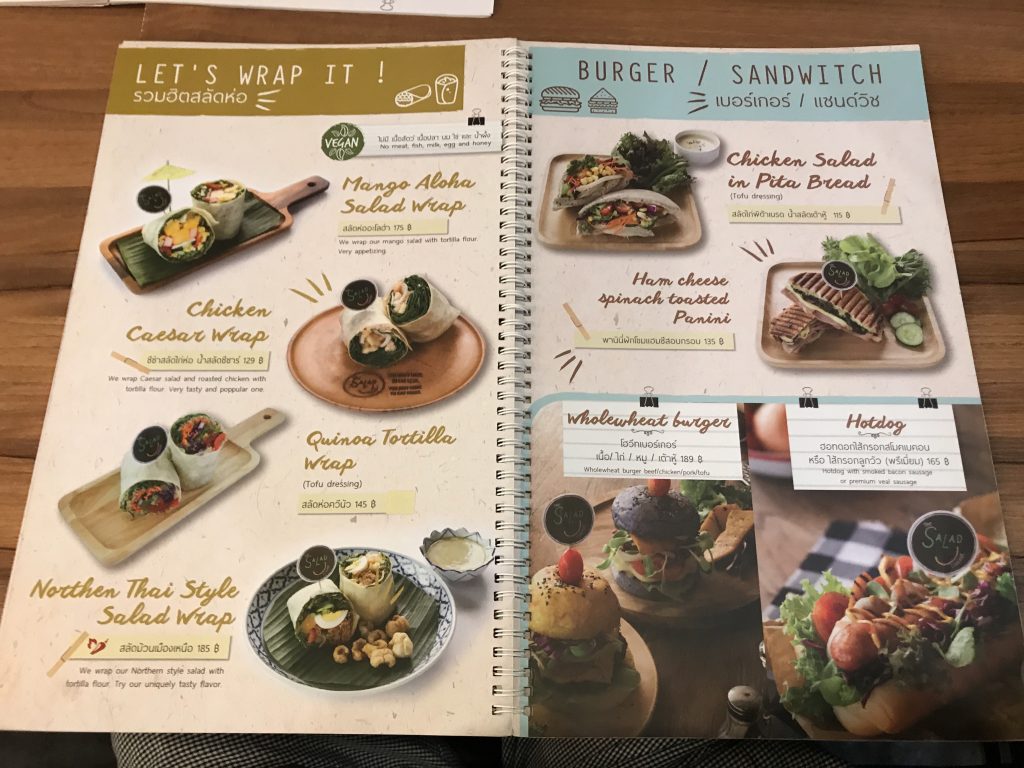 チェンマイで野菜尽くし🌟 地元で人気のSalad Concept