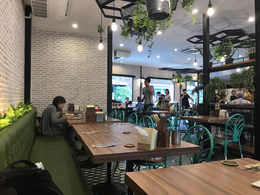 Salad Conceptの店内