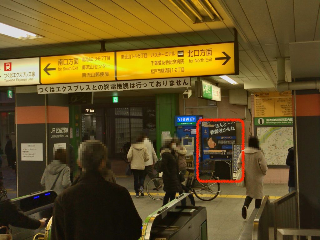 伊勢崎線:南流山駅(カイ・シデン)