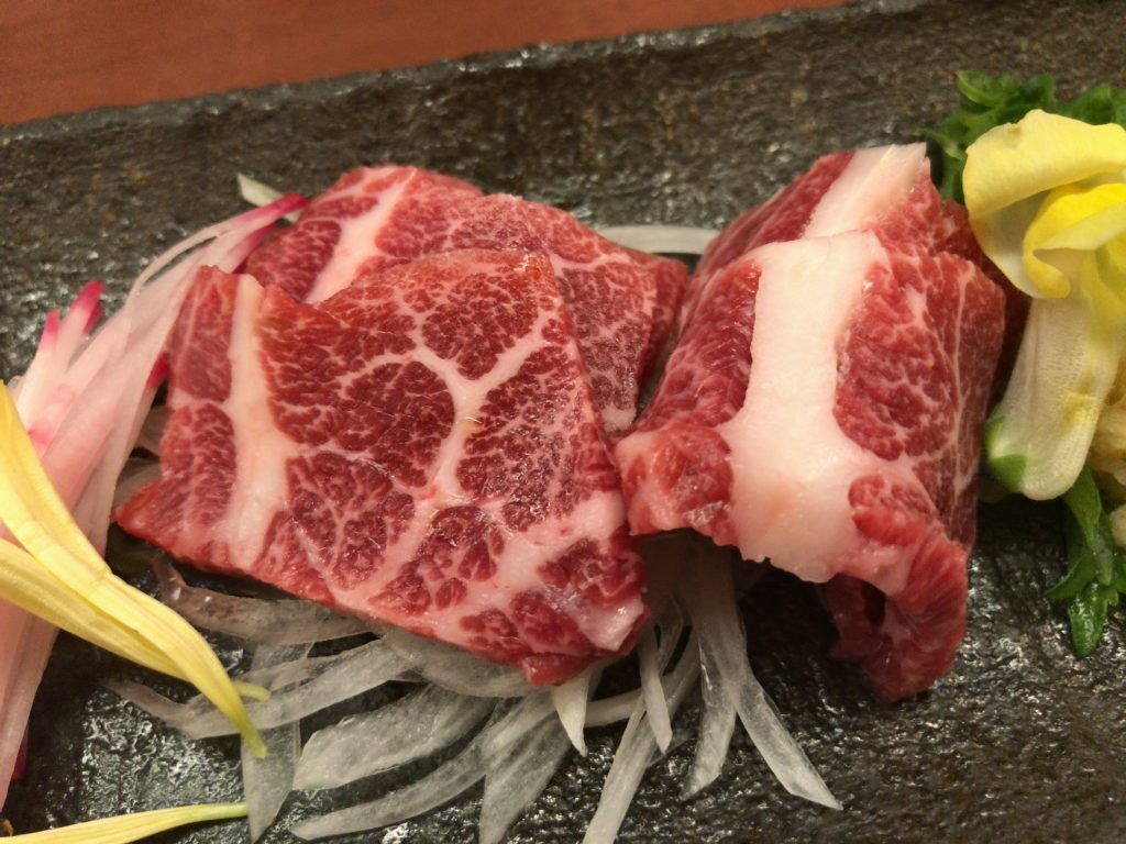 特選馬刺し(2,700円)