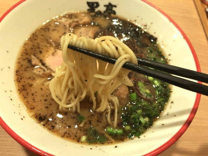 【熊本ラーメン】オススメの黒亭は安定の美味しさ!