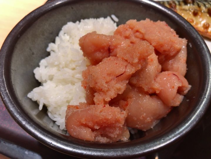 ランチの王様「やまや」トロットロの塩サバ+明太子食べ放題