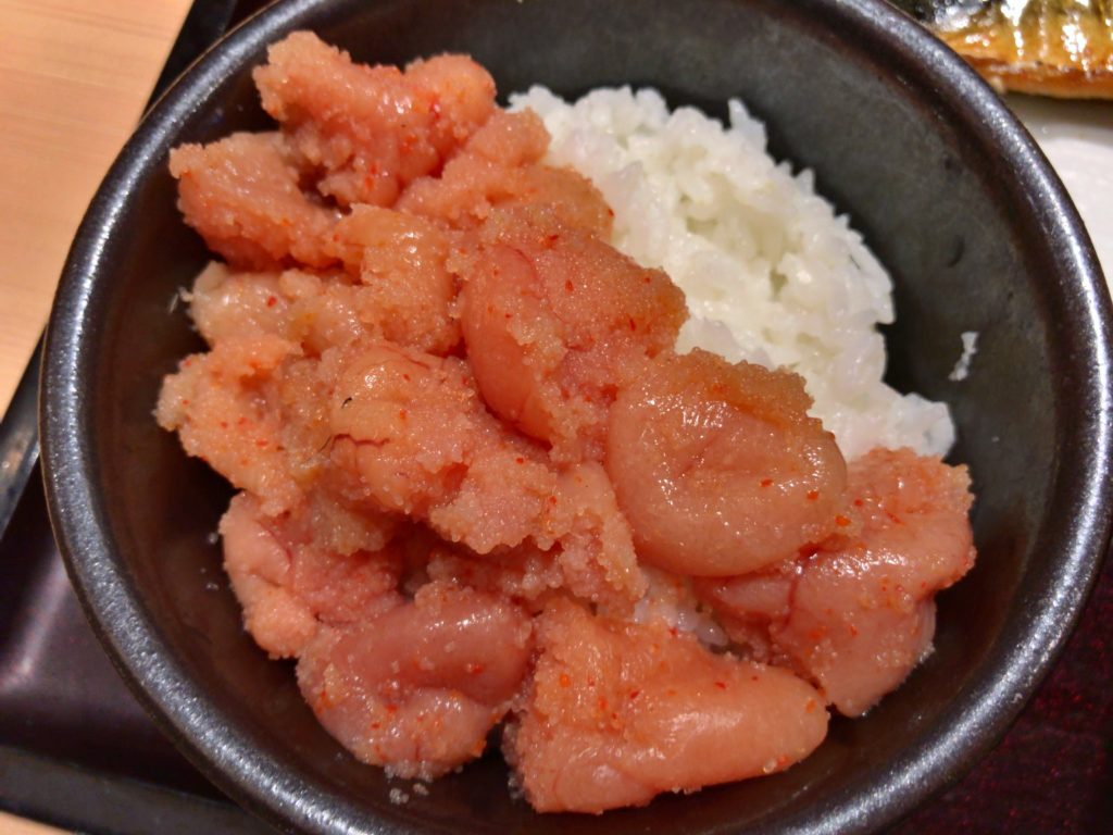 そして…メインの明太子!