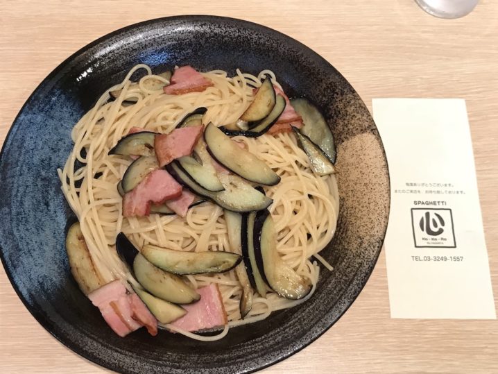 名店ハシヤで修行した日本橋人形町の超人気店「スパゲティ心」の絶品醤油バター風味パスタ✨