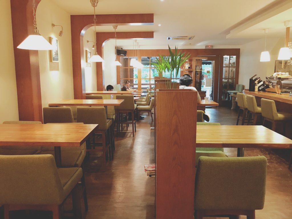 my libericaの店内