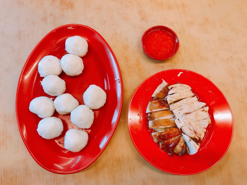 Ee Ji Ban Chicken Rice Ballのチキンライスボール