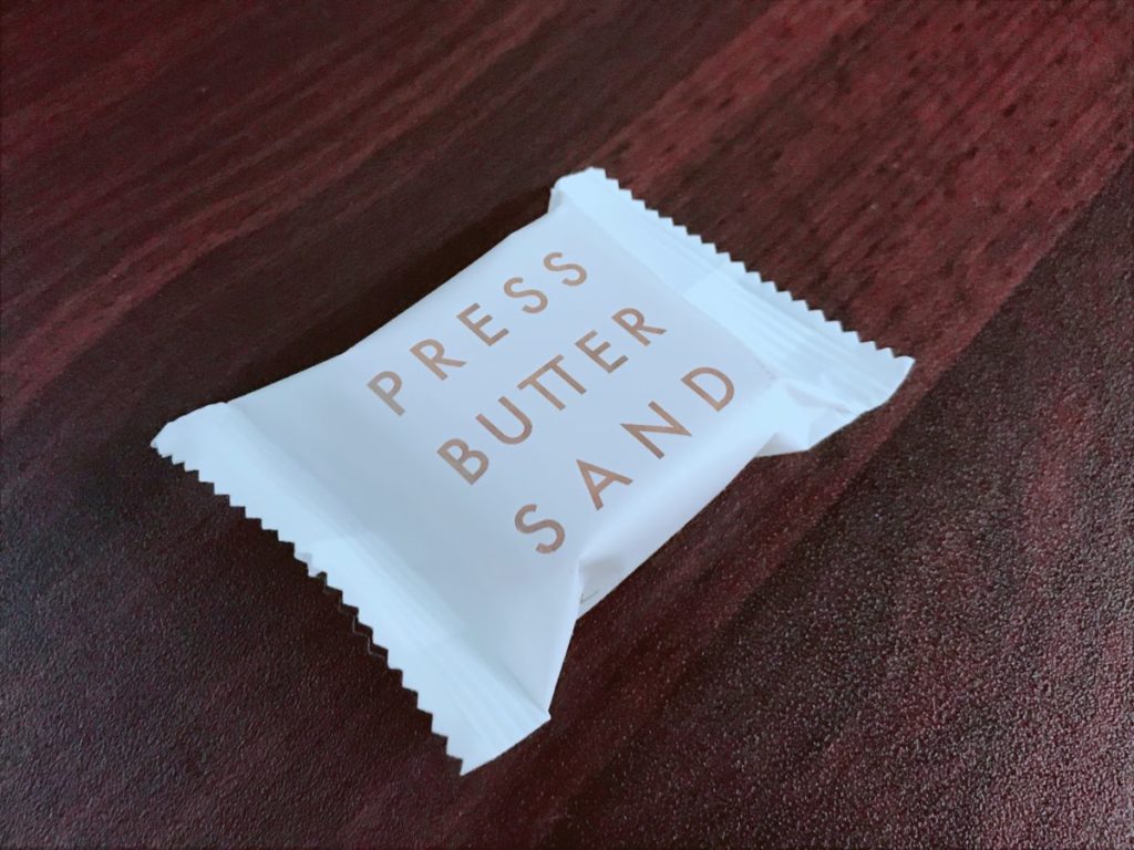 プレスバターサンドの味は?