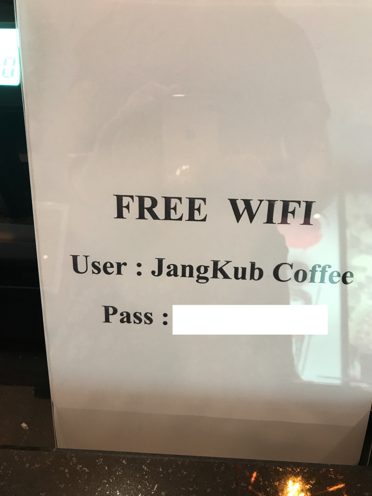 【チェンマイ】WiFi爆速のカフェ Jang Kub Coffee