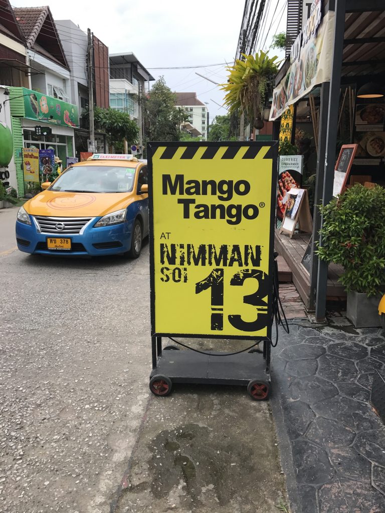 チェンマイで一番美味しいマンゴースムージーはやっぱりMango Tangoだった