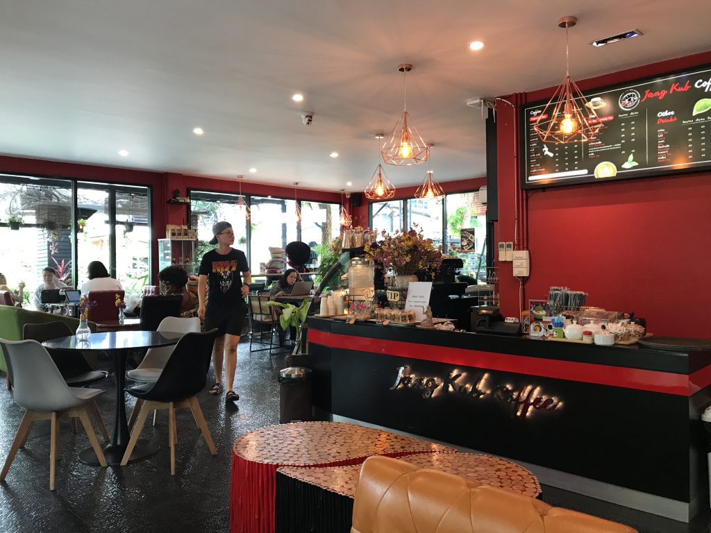 チェンマイの無料WiFi爆速のカフェ Jang Kub Coffee（再訪）