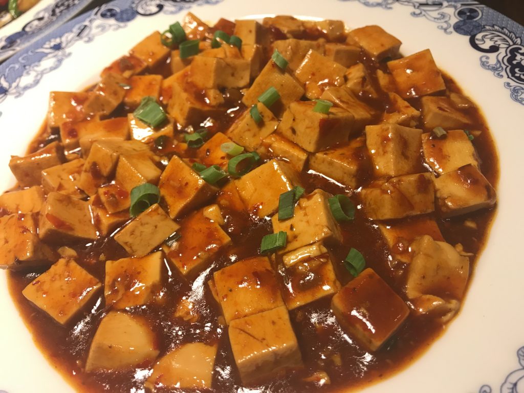 ⑫ 麻婆豆腐 Fried Toufu With Spicy（120B）
