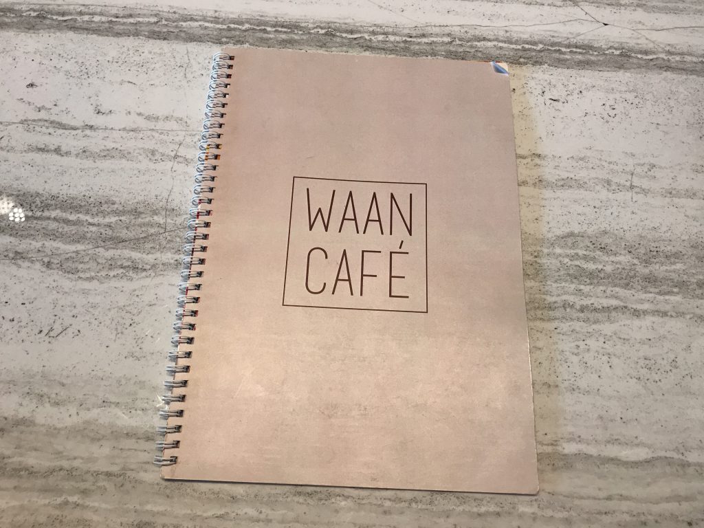 Waan Cafeのメニュー