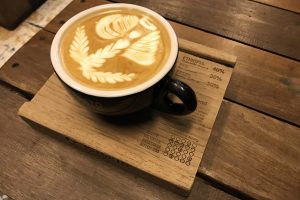 Saturn latte（350円）