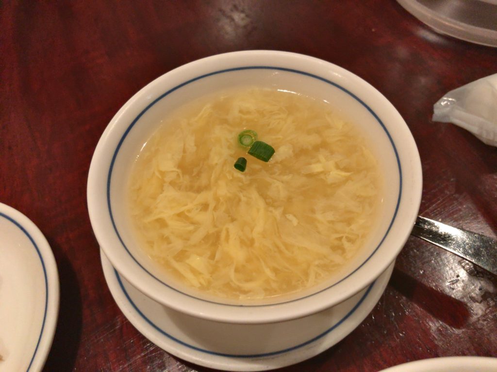 陳麻婆豆腐のセットスープ