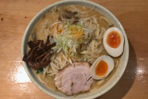 つじ田味噌の章のバリ味噌ラーメンが美味しい✨