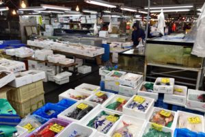 東京中央卸売市場(足立市場)で新鮮魚介を購入(๑•̀ㅂ•́)و✧