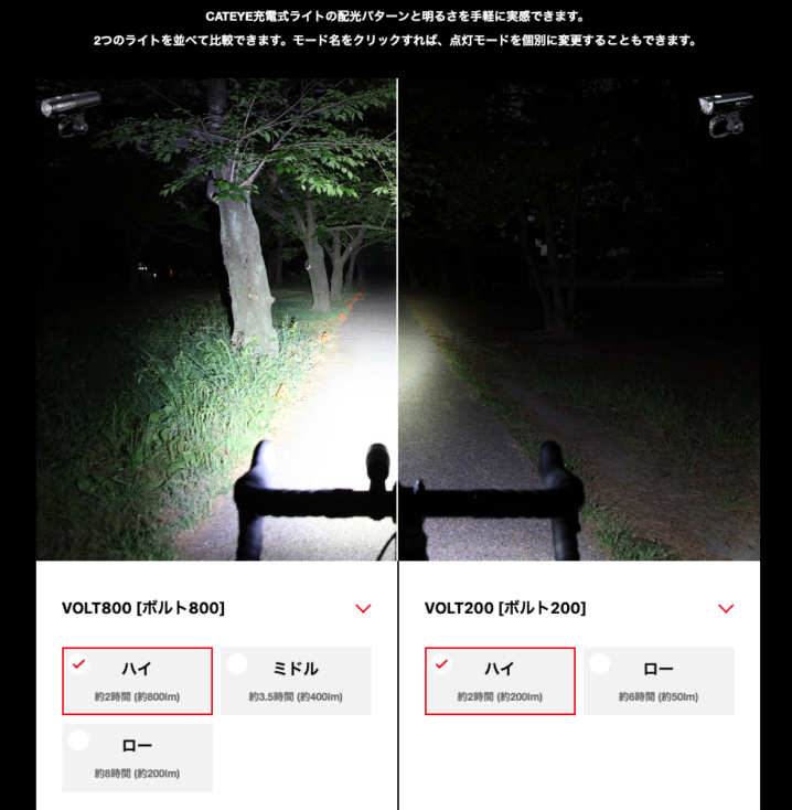 自転車ライトおすすめ 強力な明るさ Usb充電できるキャットアイvolt800を徹底比較 Life Designer