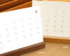 【卓上カレンダーおすすめ】木製でシンプルなHacoaのオリジナルカレンダーに一目惚れ✨